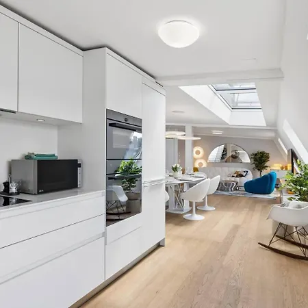 Ikon Old Town Penthouse Ac, & Mountain View Appartement Zurich